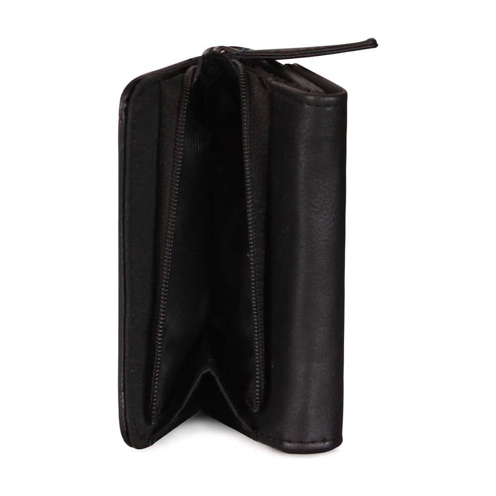 Billetera De Mujer Sidney Negra Nautica image number 4.0