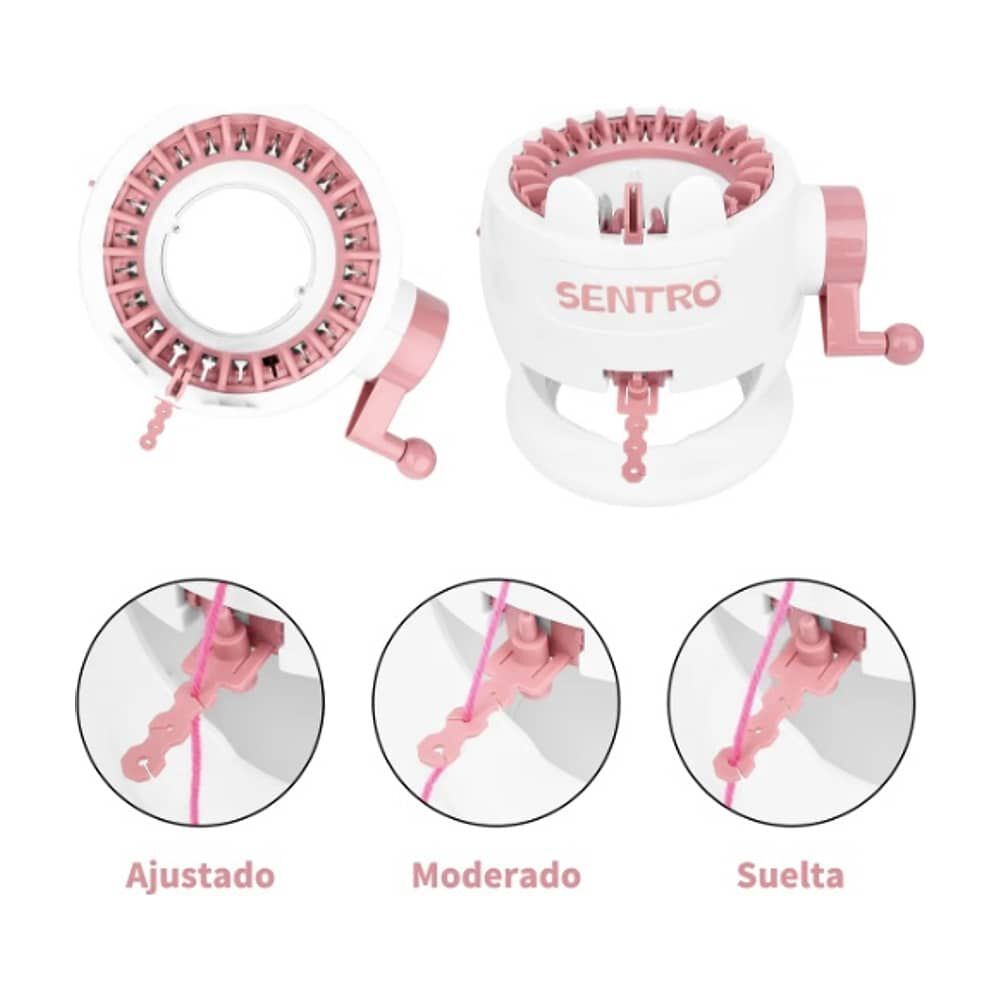 Maquina Para Tejer Con Telar Giratorio De 22 Agujas image number 2.0