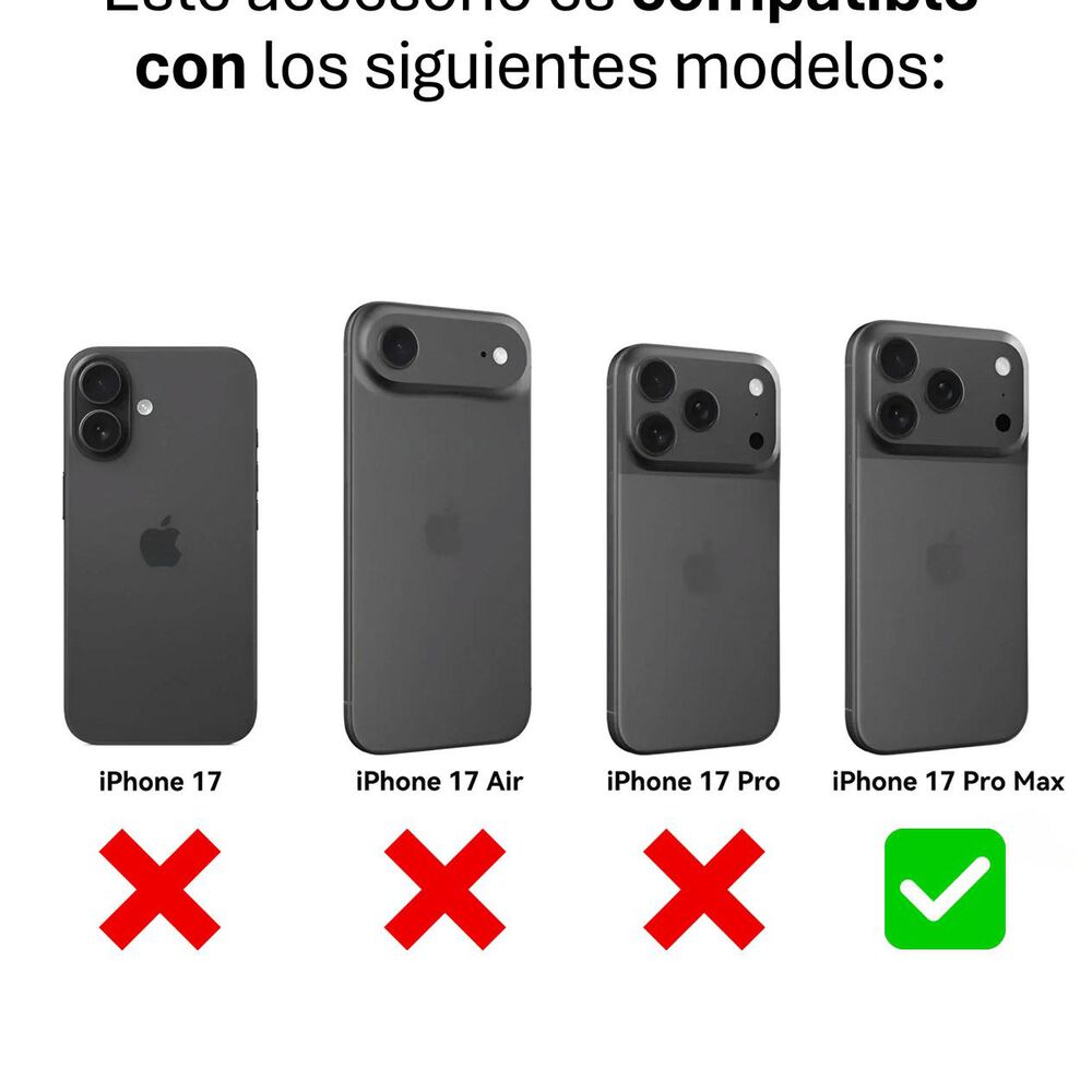 Para Iphone 17 Pro Max - Carcasa Magsafe Resistente image number 7.0