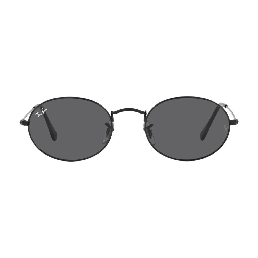 Lentes De Sol Oval Black Ray-ban image number 0.0