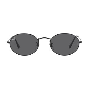Lentes De Sol Oval Black Ray-ban