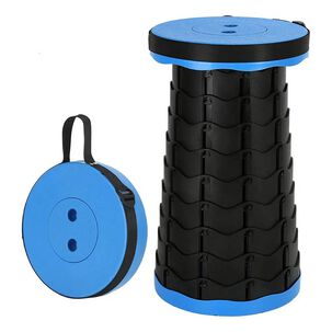 Taburete Plegable Port&aacute;til De Pl&aacute;stico Retr&aacute;ctil