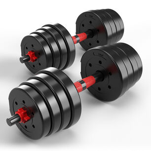 Set Mancuernas Fitmax 30 Kg Pvc