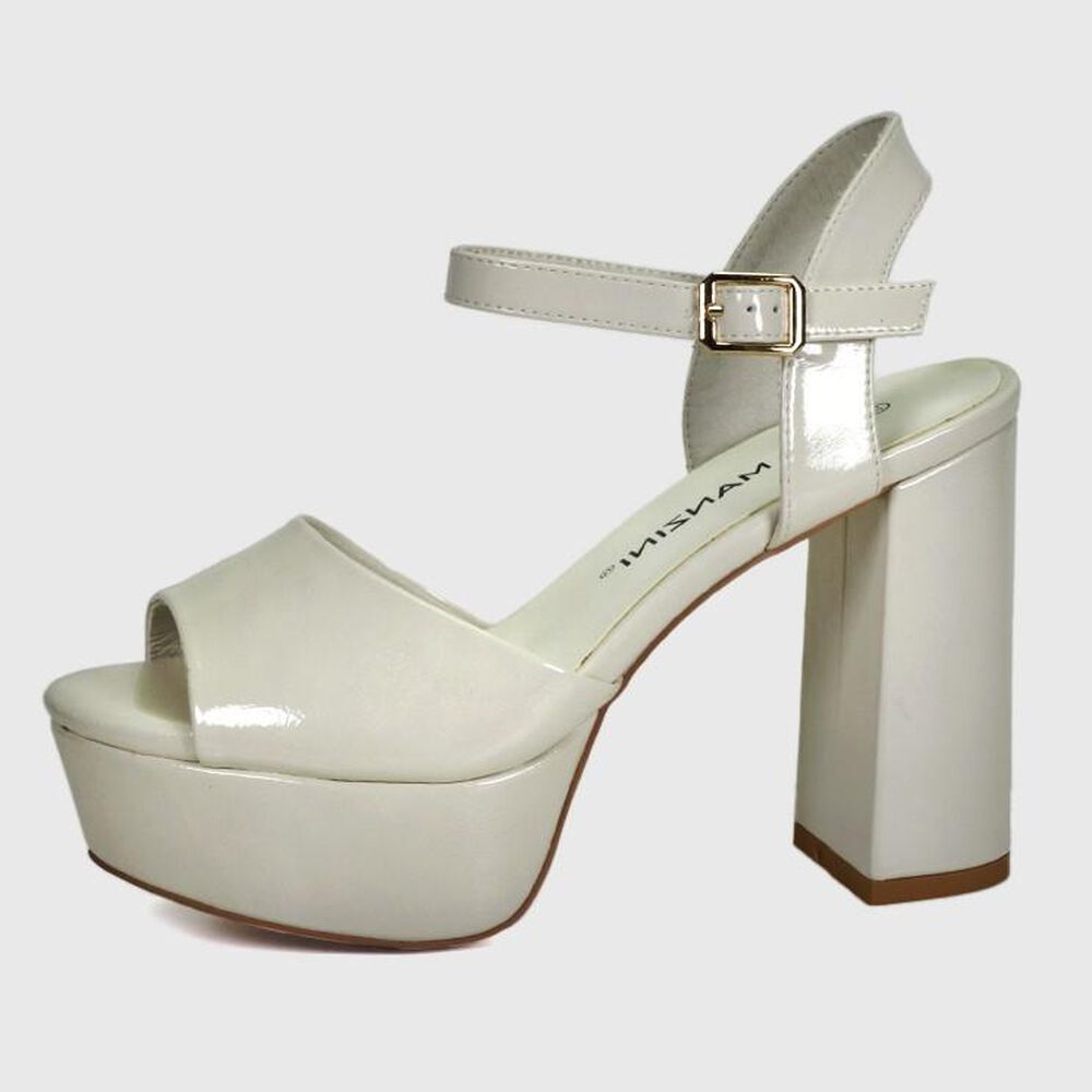 Sandalia Goldie Beige image number 1.0
