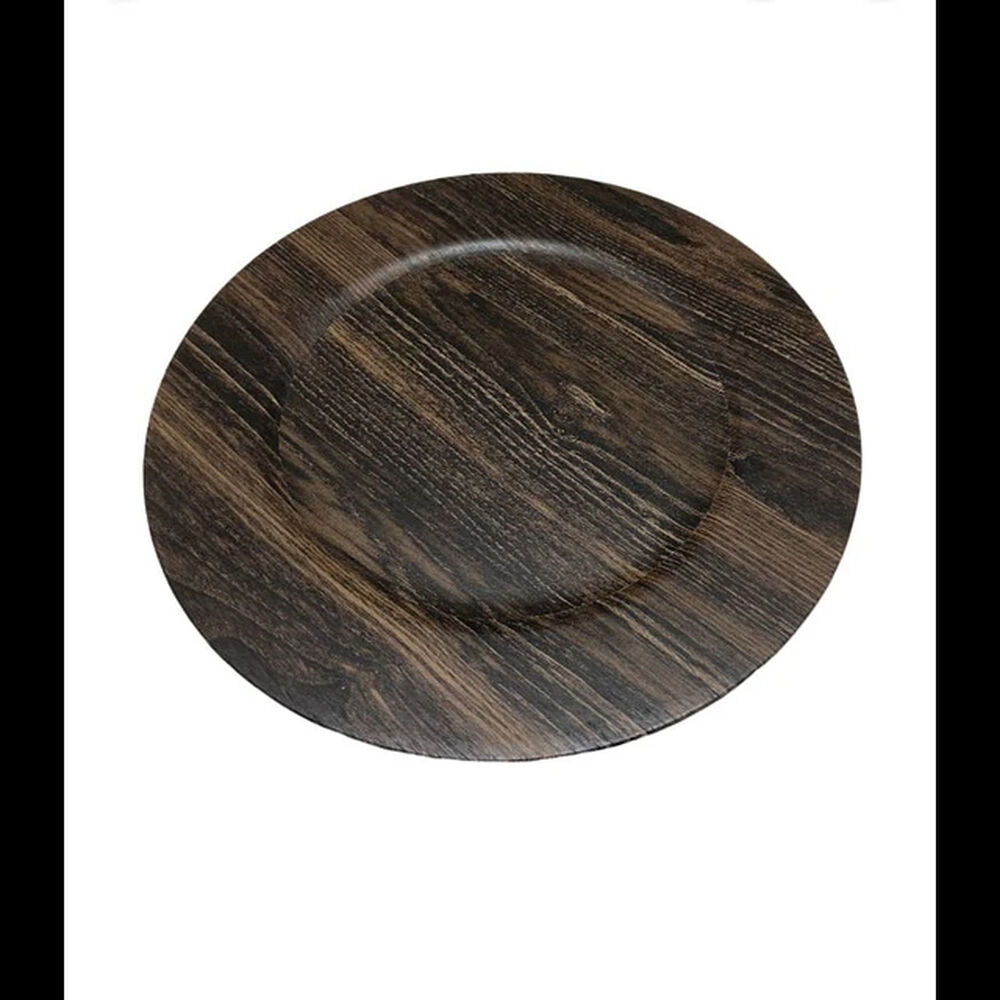 Plato Madera 33cm Wayu Mimbral Para Ocasiones Especiales image number 2.0
