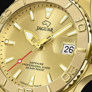 Reloj J971/4 Dorado Jaguar Hombre Clair De Lune