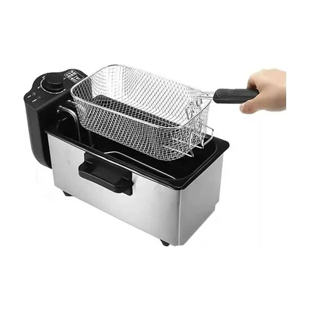 Freidora El&eacute;ctrica 3l Acero Inoxidable Aceite 2000w image number 6.0