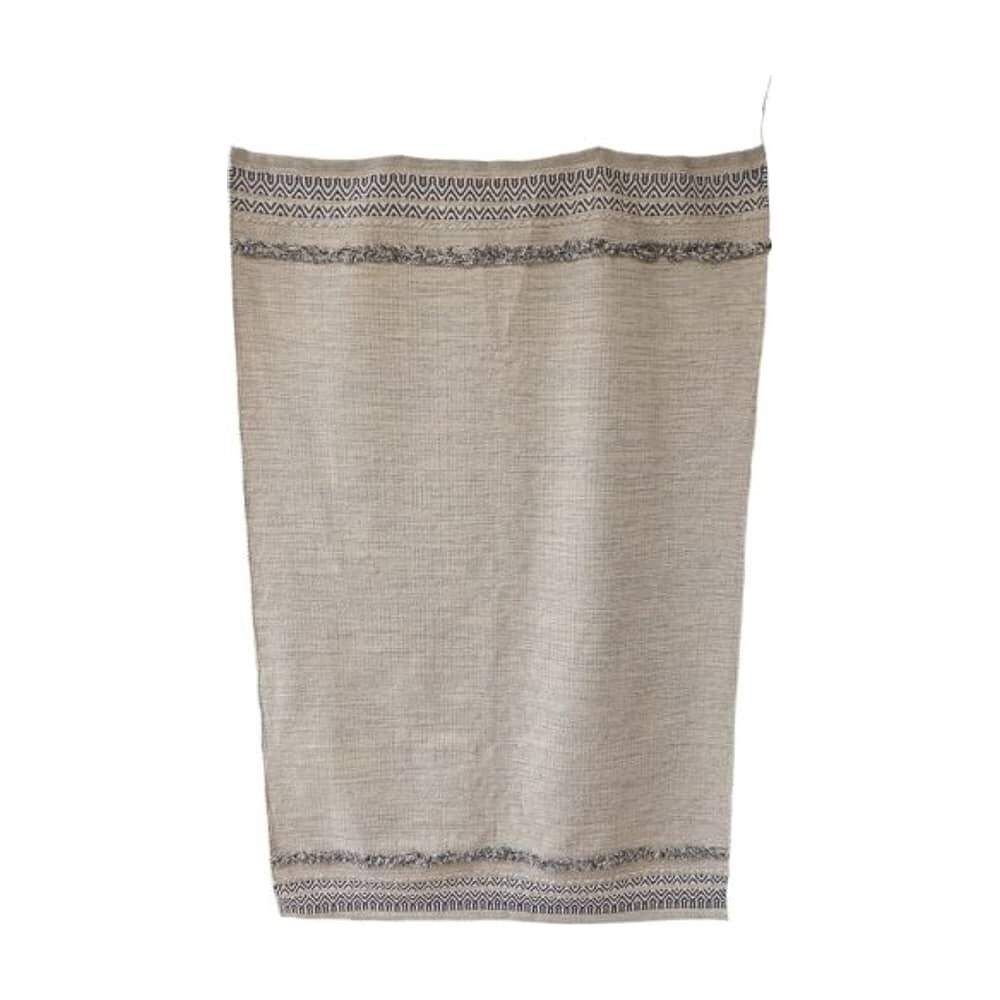 Alfombra Kilim Shaggy Gris Mediana image number 2.0