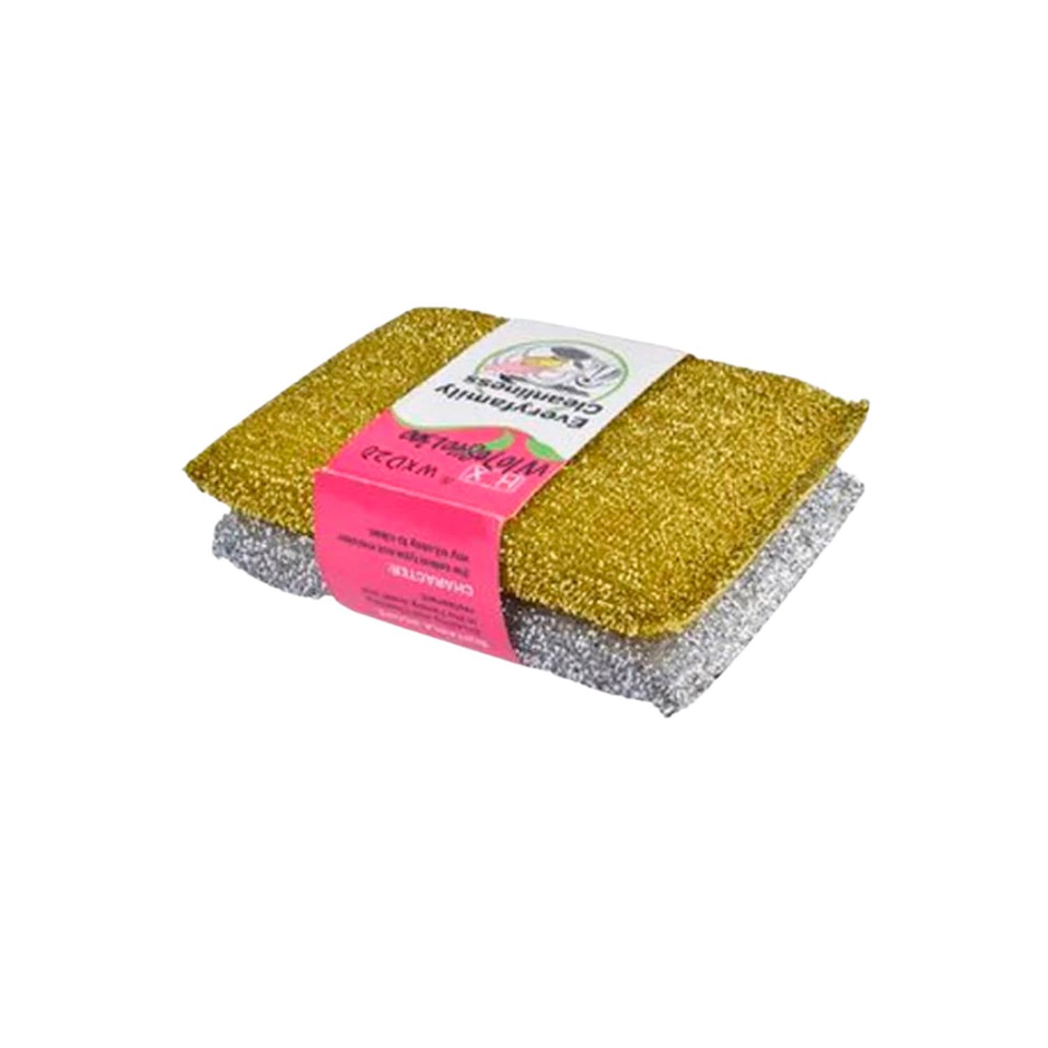Pack 2 Esponja Virutilla Quita Grasa Ollas Cocina Menaje image number 3.0