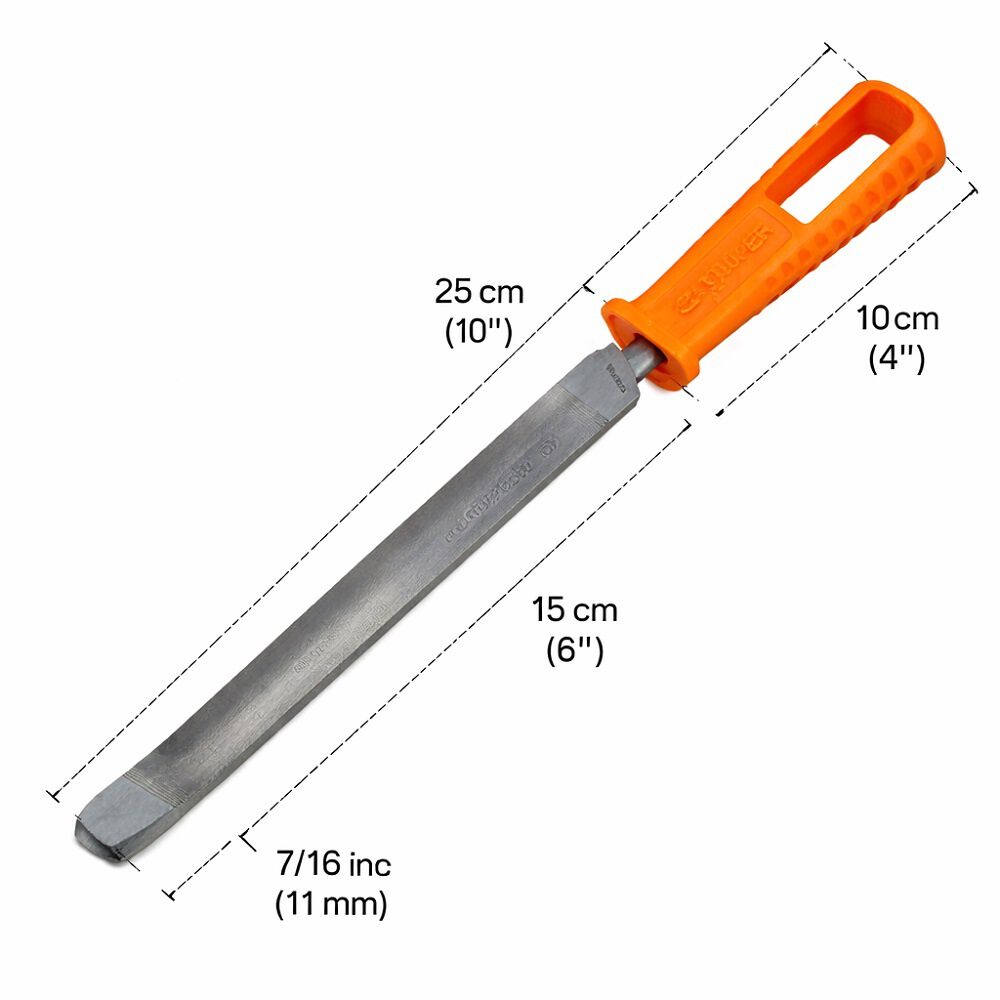 Lima Triangulo Pesado 6 Con Mango Truper Profesional image number 5.0