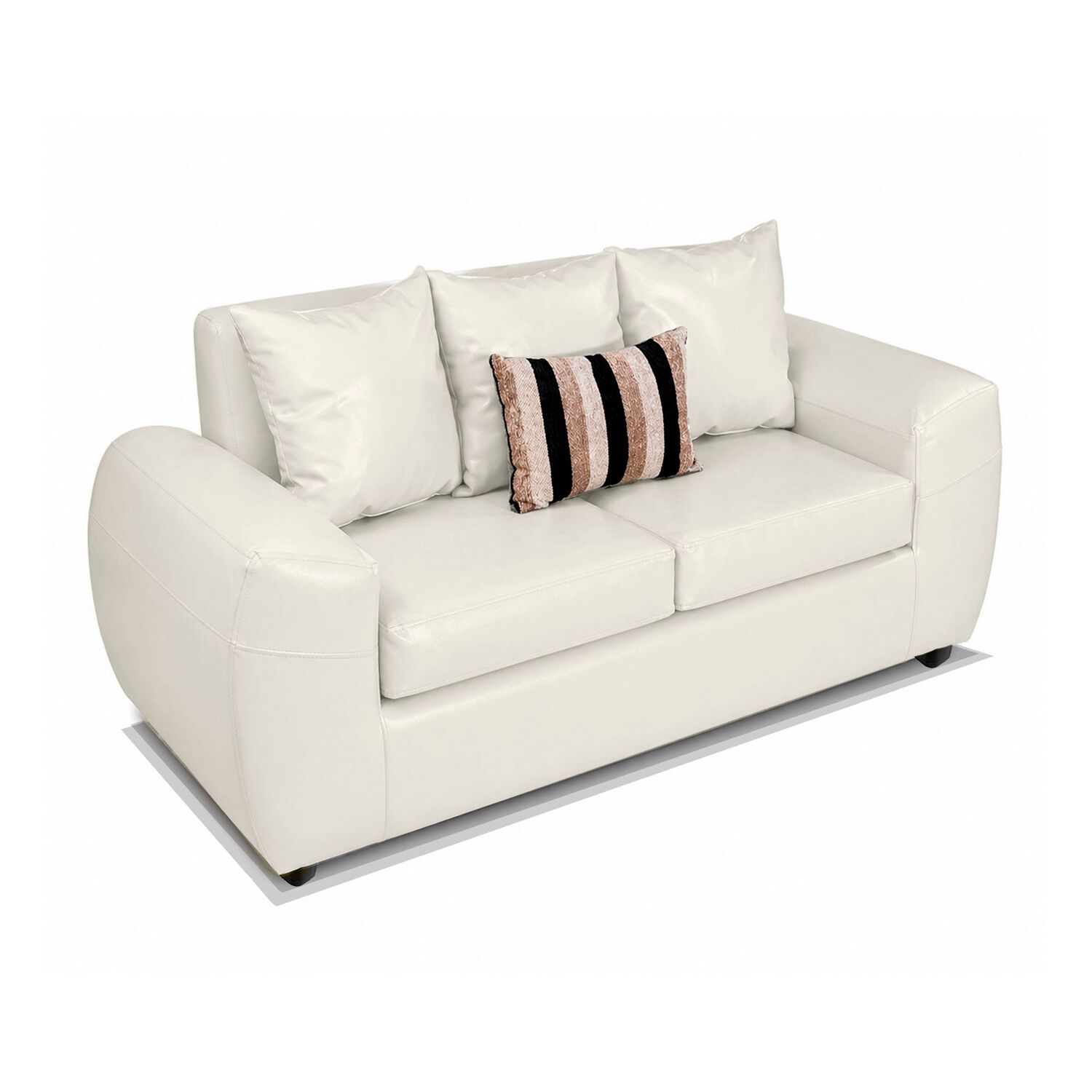 Juego De Living Elegant Detail Houston Pu / 4 Cuerpos image number 4.0