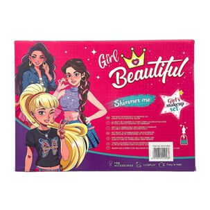 Set De Maquillaje Infantil Beauty Girl Con Accesorios