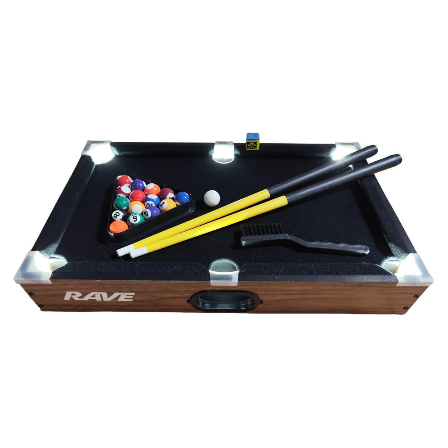 Mini Mesa De Pool Rave Billiard Led image number 1.0