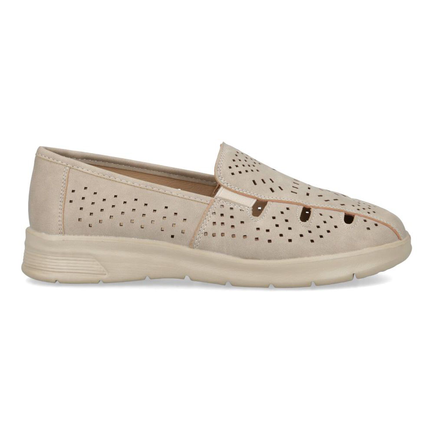 Mocas&iacute;n Mujer Lesage Beige image number 2.0