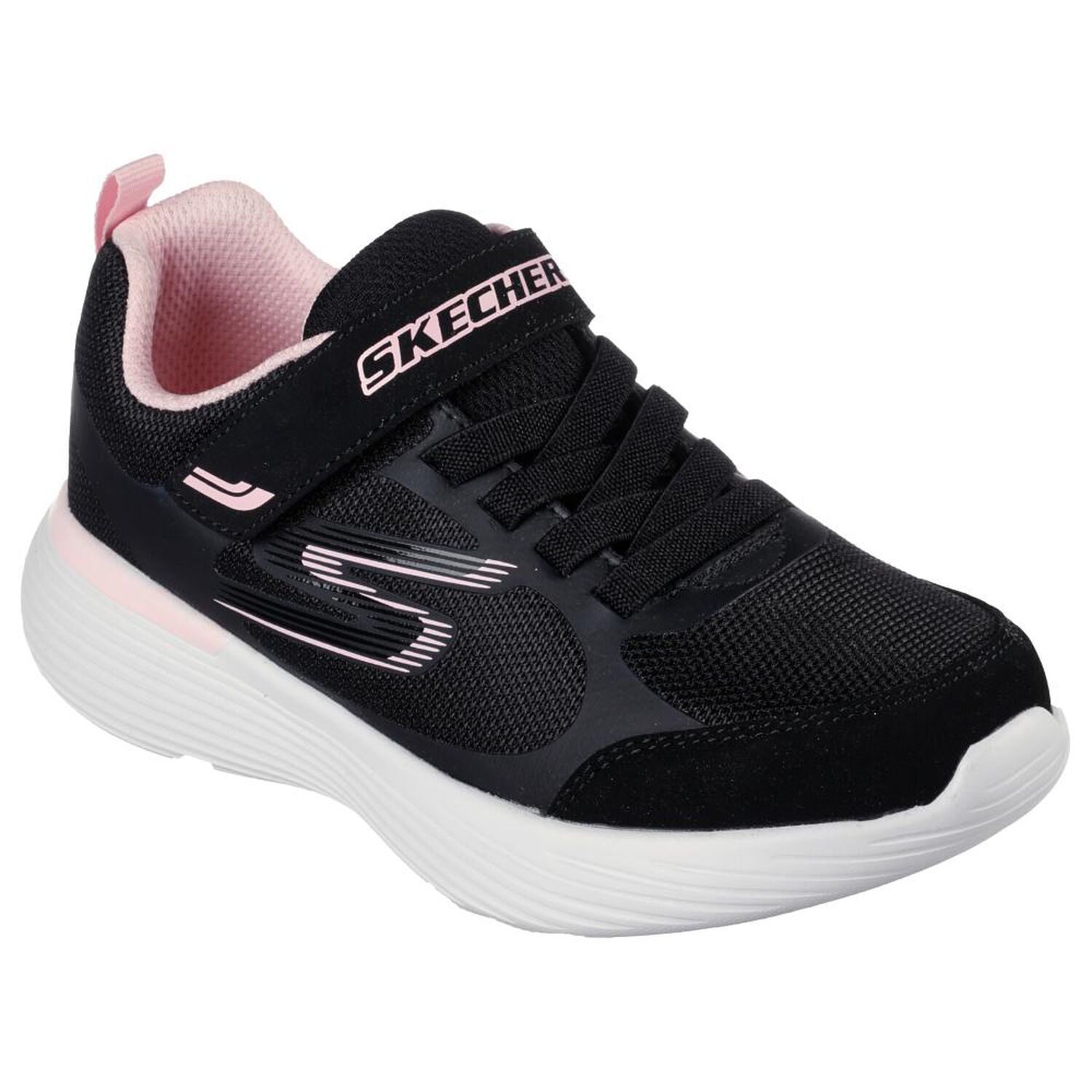 Zapatilla Urbana Ni&ntilde;a Skechers Go Run 400 V2 Negro image number 0.0
