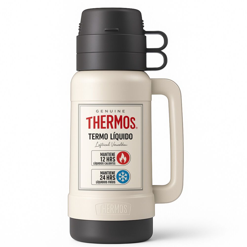 Termo Para L&iacute;quidos 1.8 Litros Thermos 32-180-c6 Blanco image number 3.0
