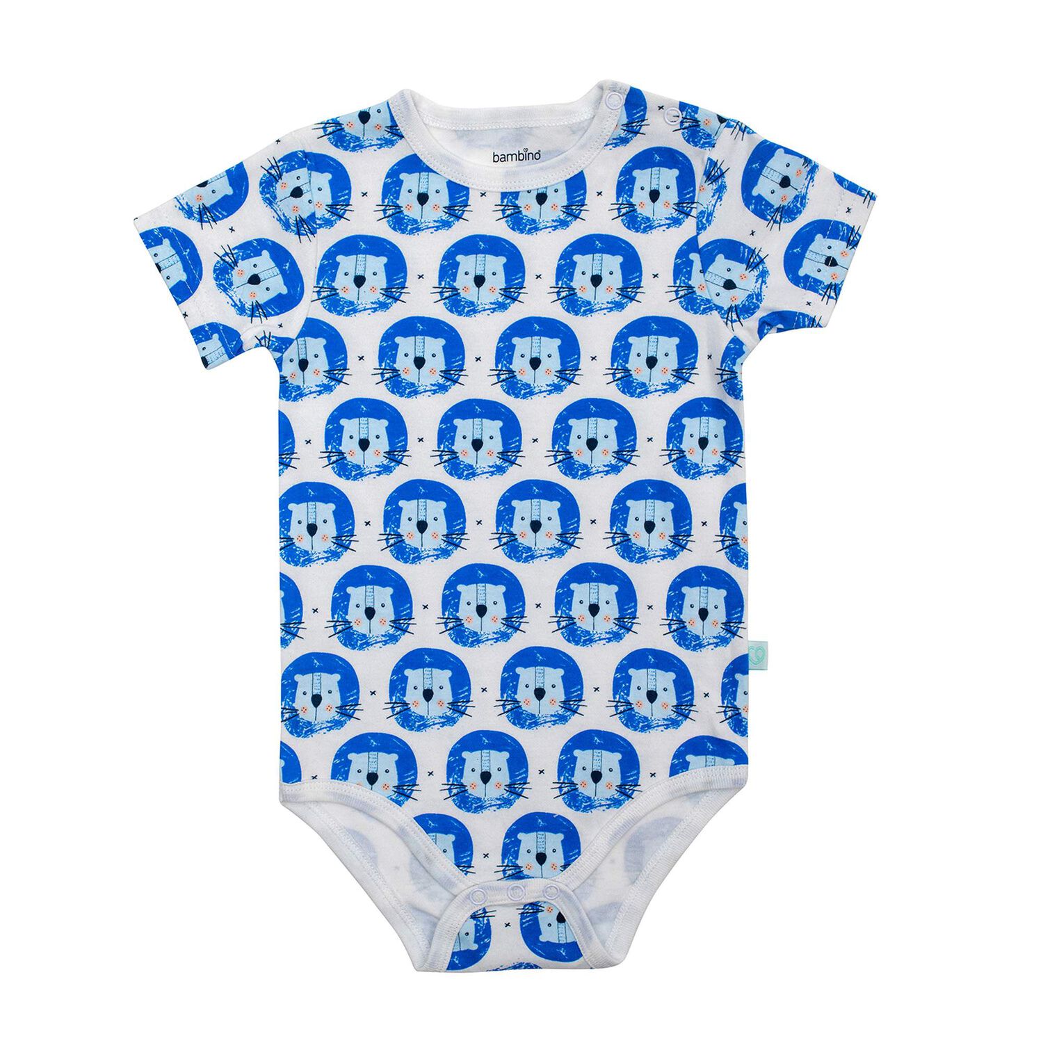 Bodys Manga Corta Set 2 Piezas Bambino 100% Algod&oacute;n image number 1.0