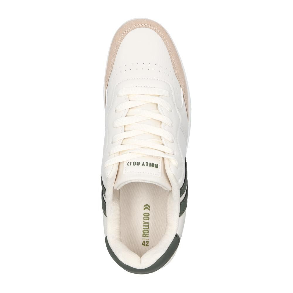 Zapatilla Urbana Hombre Rolly Go Beige image number 4.0