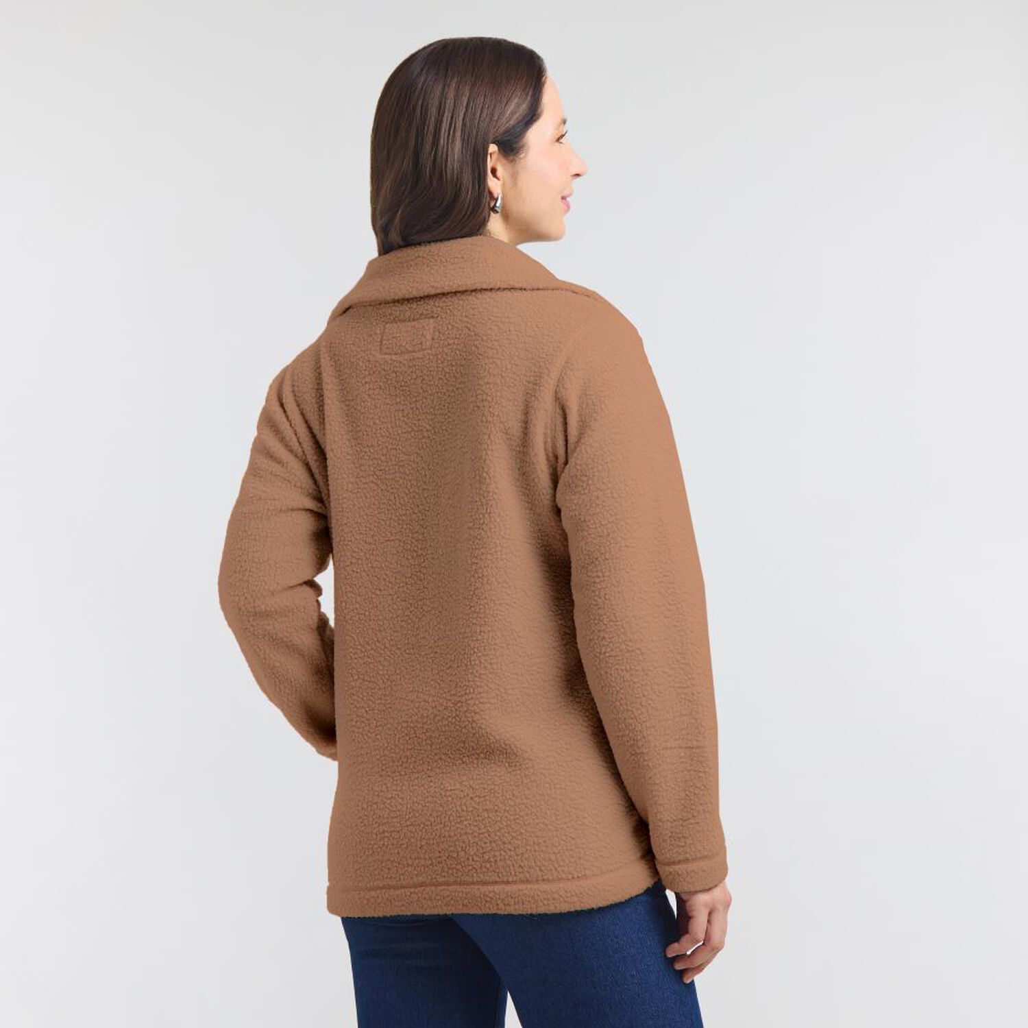 Poler&oacute;n Regular Cuello Alto Mujer Geeps image number 1.0