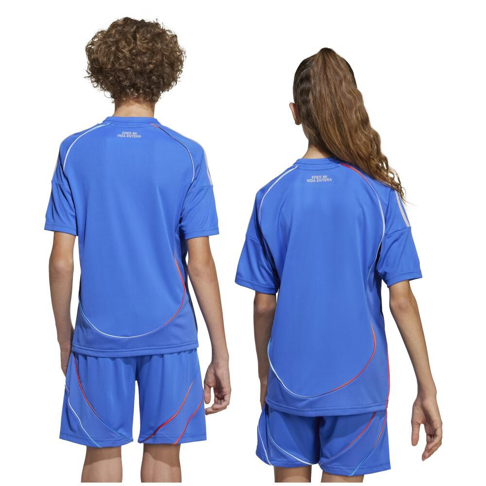 Camiseta De Futbol Niño Unisex Adidas Local Universidad De Chile 2025 image number 7.0