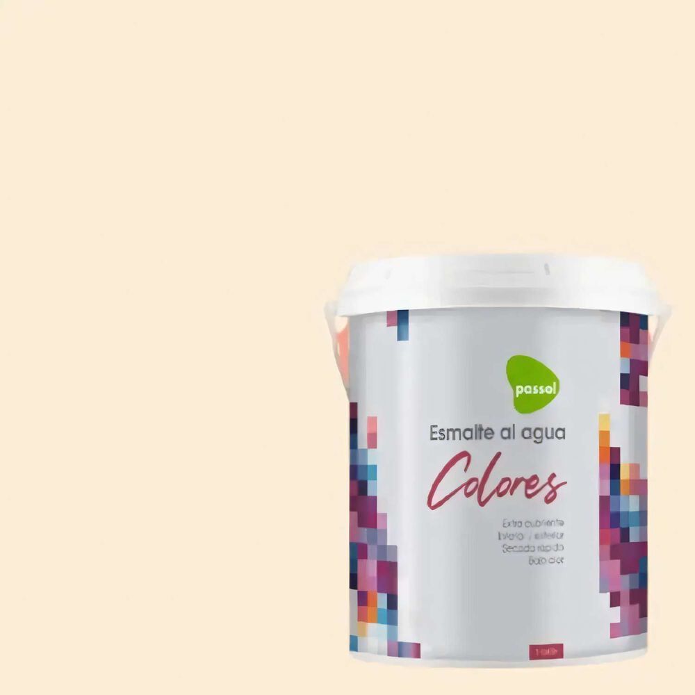 Esmalte Al Agua Deco Crema 1gl (3.78lts) - Passol image number 1.0