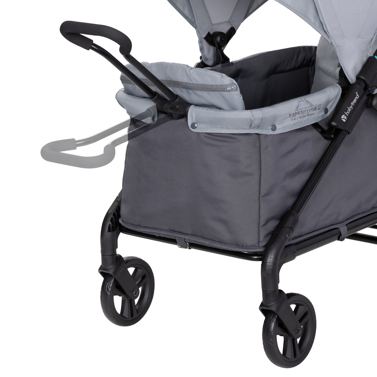 Coche Carro Doble Wagon Expedition Lte 2 En 1 Gris image number 3.0