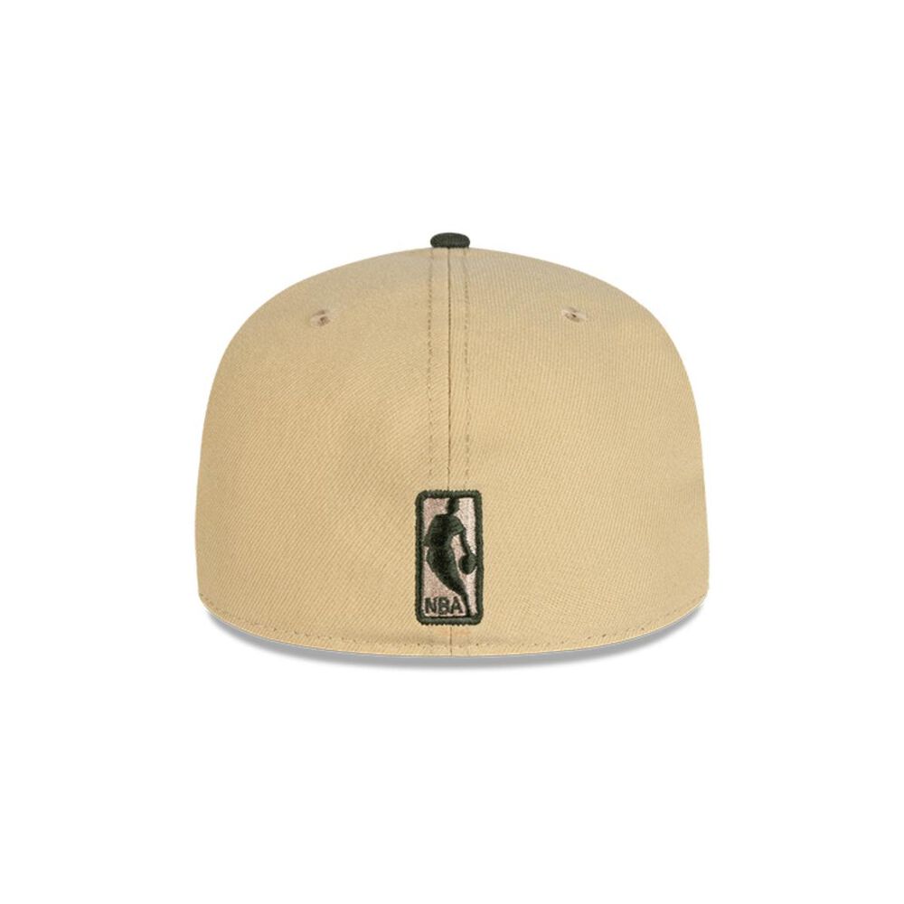 Gorro 59fifty Nba Milwaukee Bucks Team Landscape Light Beige image number 5.0