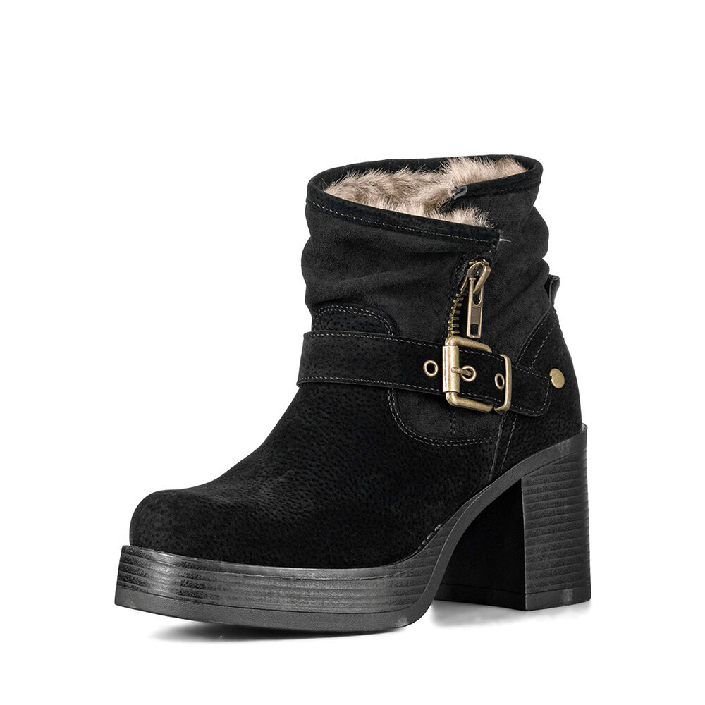 Botin Casual Mujer Taco Grueso Con Felpa Comodo Weide Czy608 image number 3.0