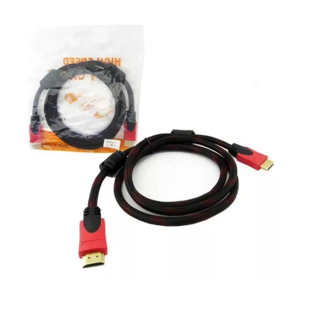 Cable Hdmi Macho-macho 1,5m Doble Filtro Malla image number 1.0