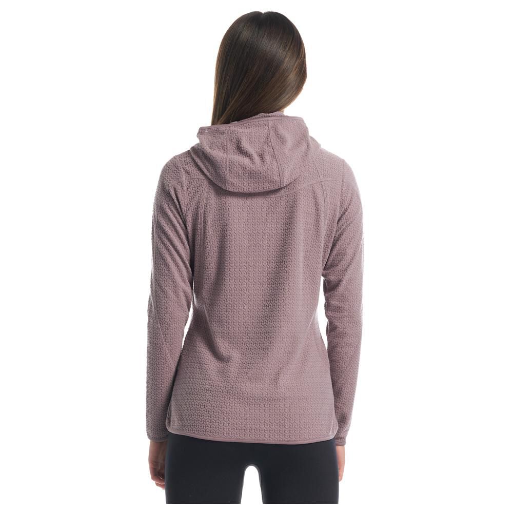 Polerón Deportivo Mujer Con Capucha Jacaranda Nano-f 14 Zip Hoody Lippi image number 4.0