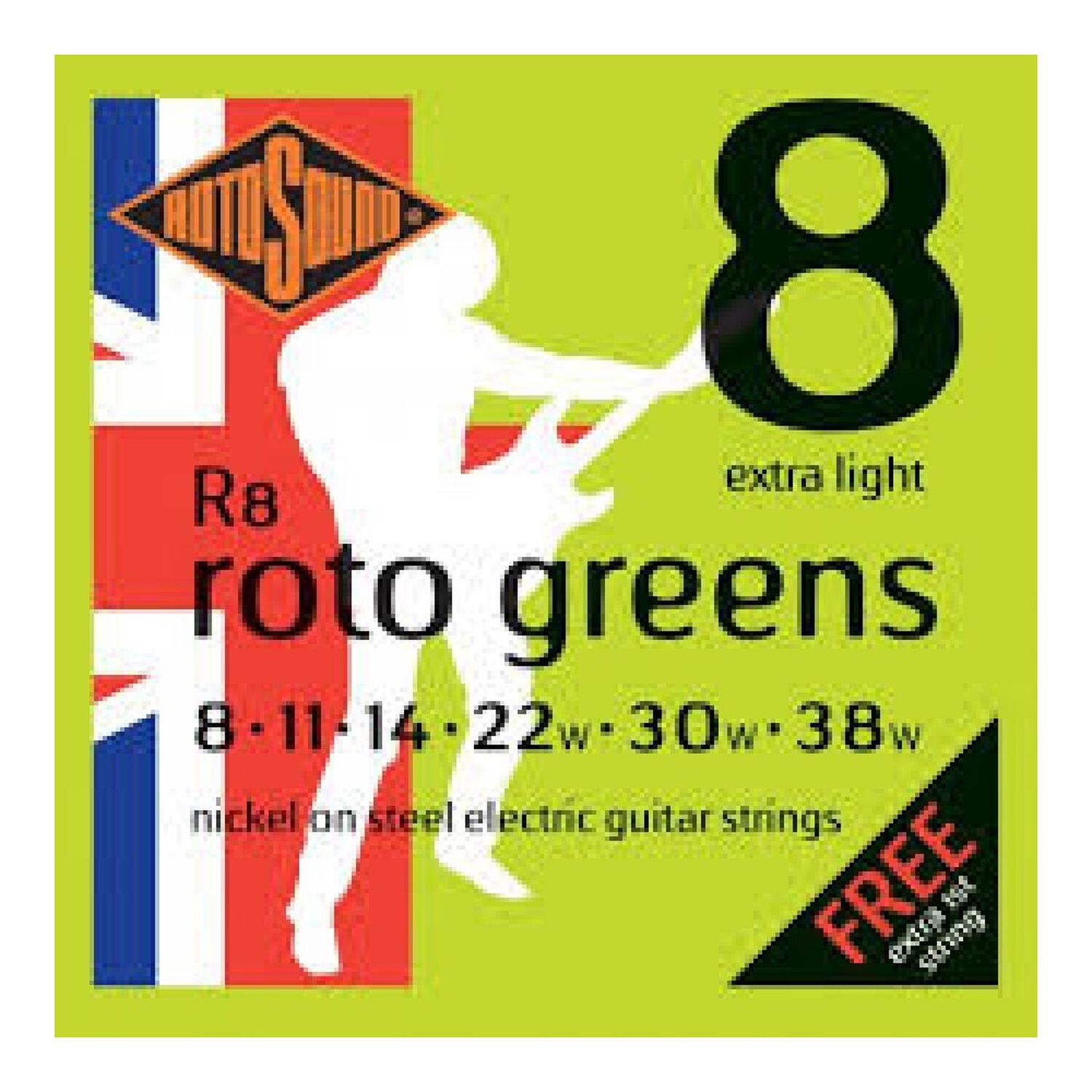 Set Guitarra El&eacute;ctrica R8 Rotosound image number 0.0