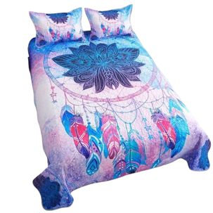 Cubrecama Quilt De Verano 2 Plazas + 2 Funda Medida 230x250cm