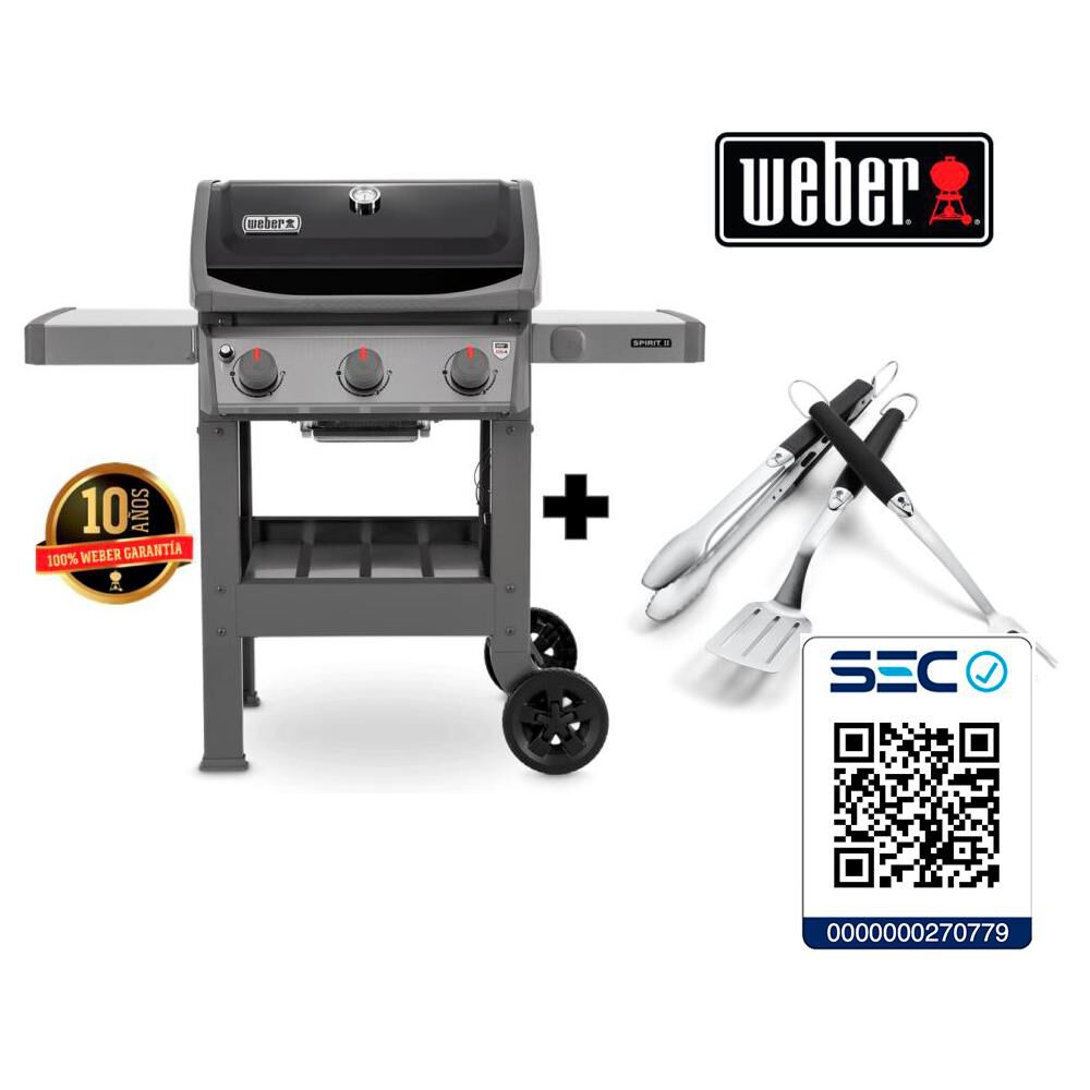 Parrilla A Gas Weber Spirit Ii E-310 + Herramientas image number 1.0