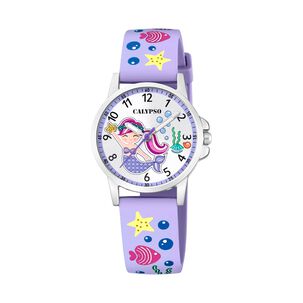 Reloj K5782/2 Calypso Plateado Infantil Junior Collection