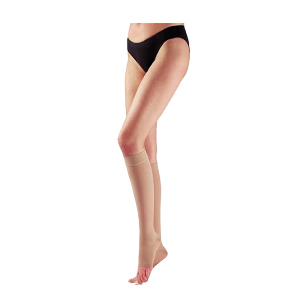 Calcetines Maxi Micro-clase 1 (18/21mmhg) -beige Punta Abierta-talla Iii image number 0.0
