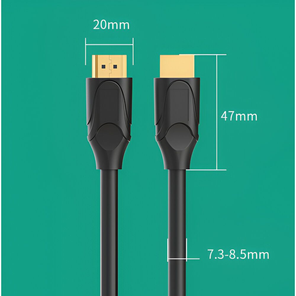 Cable Hdmi Profesional 6 Mt Ulink V2.0 Ultra Hd 4k 3d Hdr+ image number 5.0