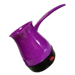 Cafetera Turca 600w Tetera El&eacute;ctrica 300ml Oficina Morada