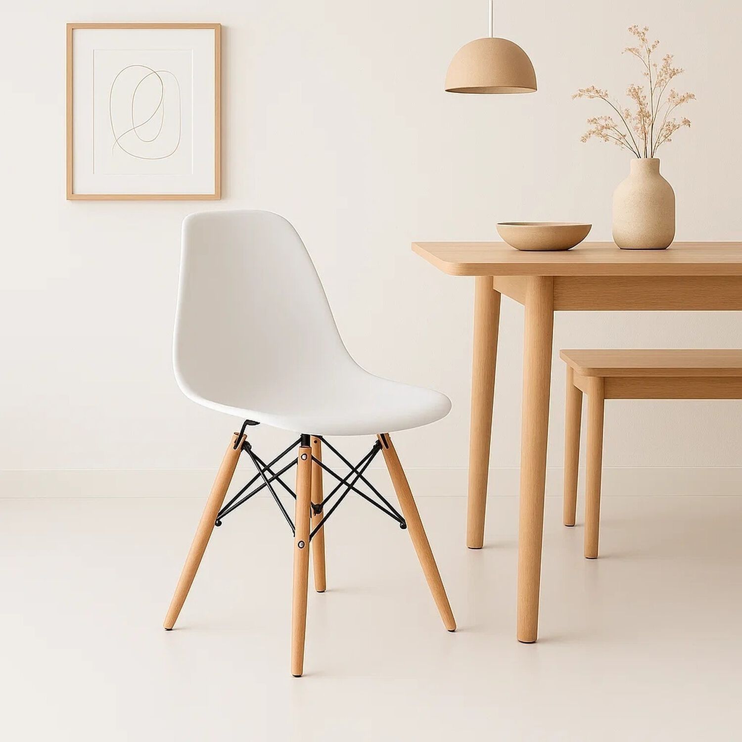 Silla Eames - Blanca image number 1.0