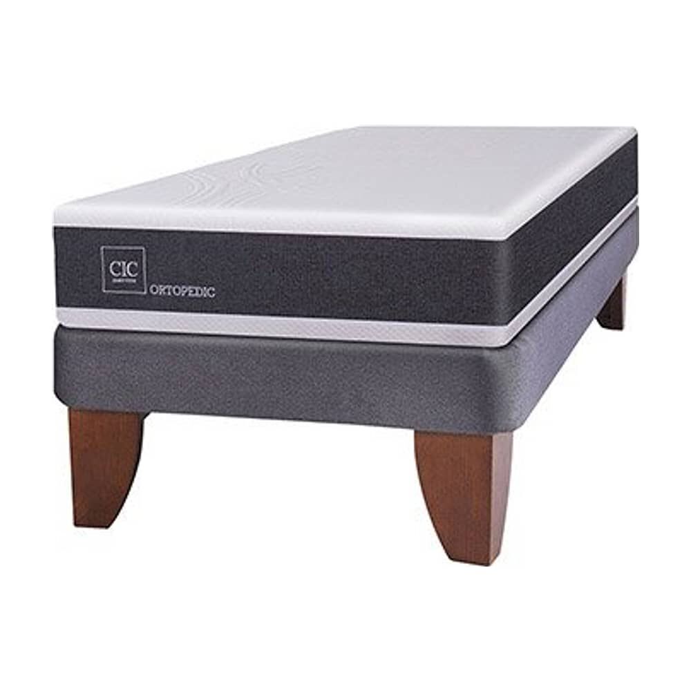 Cama Europea Cic New Ortopedic / 1.5 Plazas / Base Normal image number 4.0