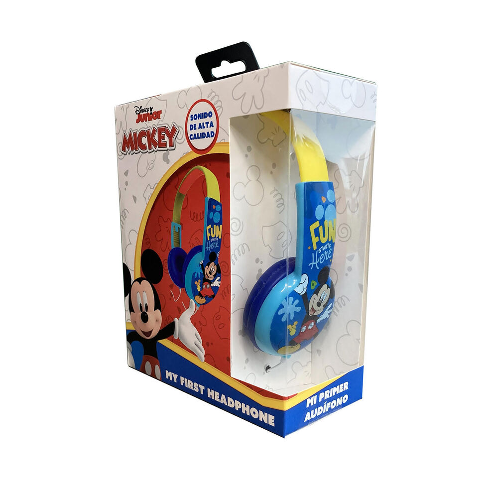 Audífonos Disney De Niño Mickey Mouse Alámbrico Hp203011n image number 2.0