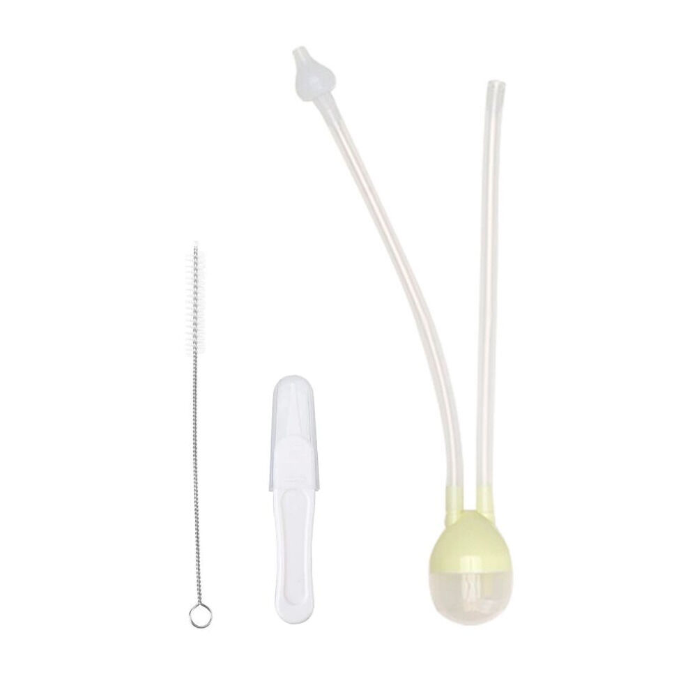 Aspirador Nasal De Silicona Succi&oacute;n Limpiador De Nariz Bebe image number 0.0