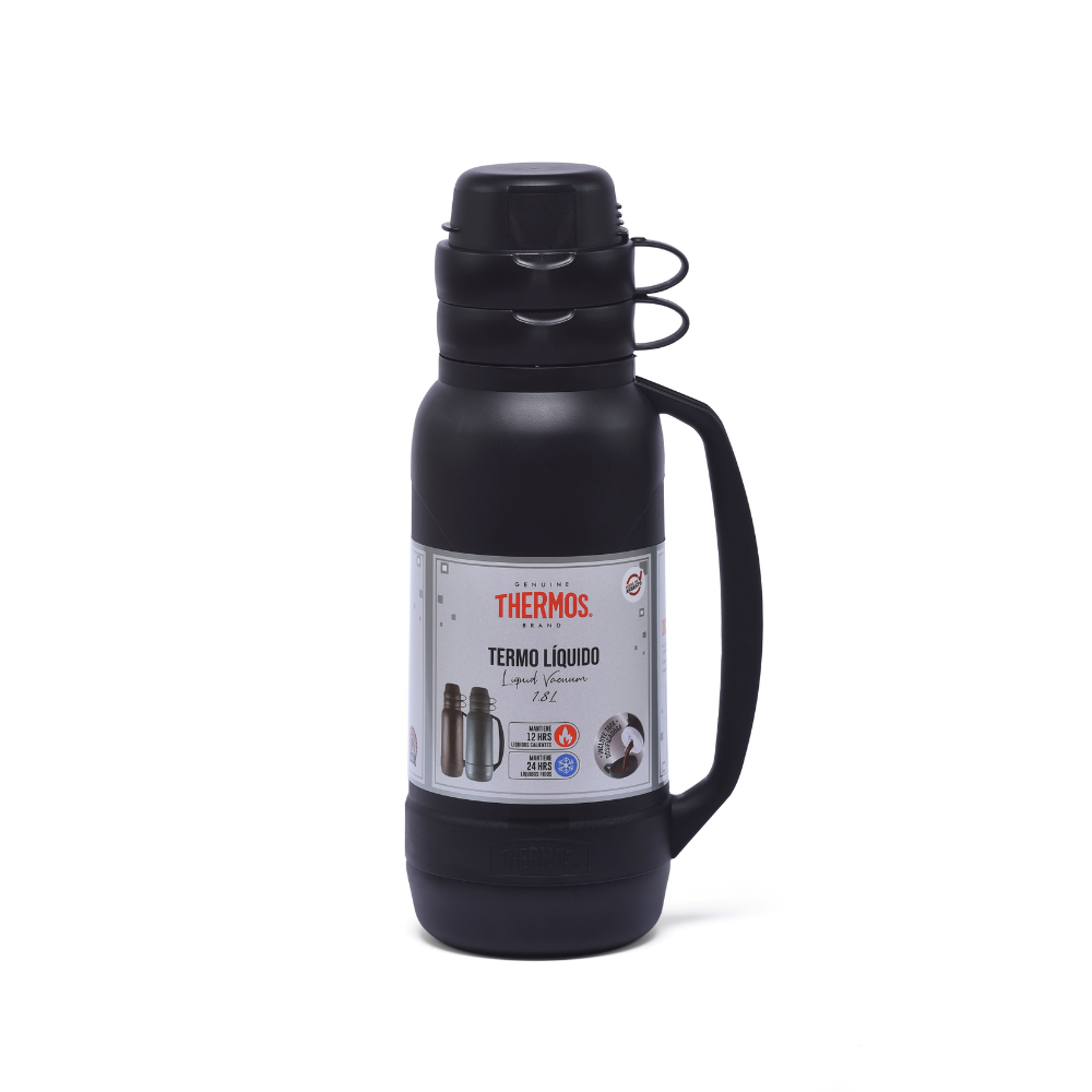 TERMO FLIP NEGRO 1,8L CON 2 TAZAS image number 4.0