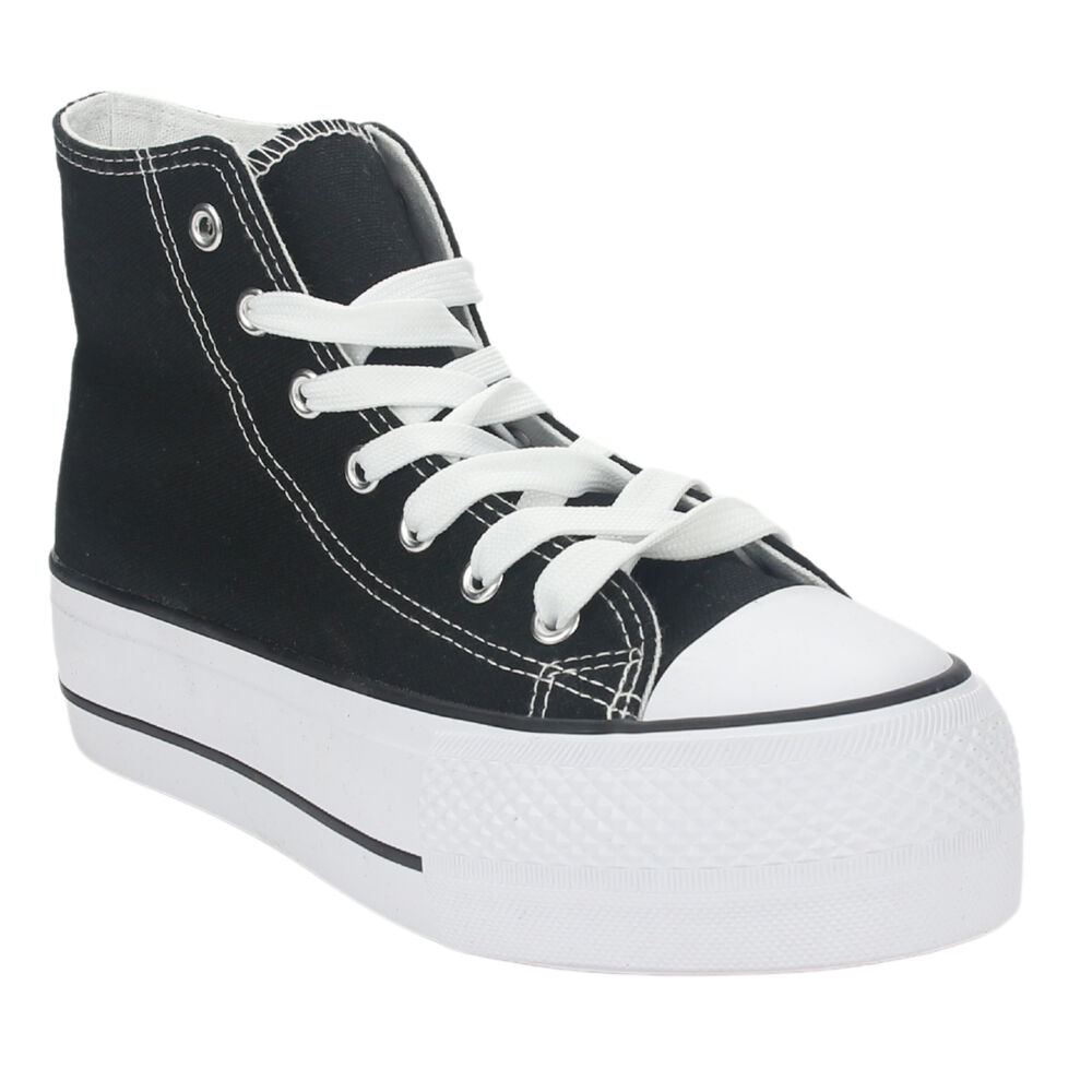 Zapatilla Mujer Chalada Cruni-2 Negro Urbano image number 2.0