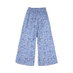Pantal&oacute;n Pretina El&aacute;sticada Tiro Medio Regular Mujer Freedom