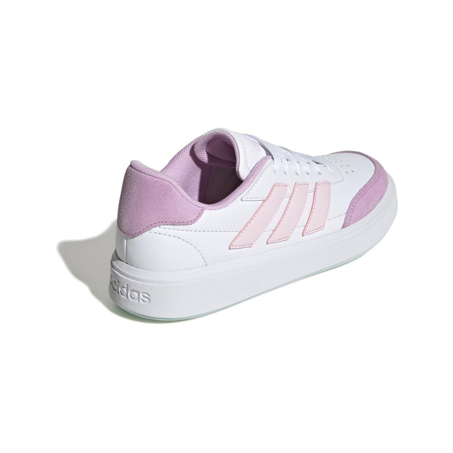 Zapatilla Urbana Ni&ntilde;a Adidas Courtblock J Blanco image number 2.0