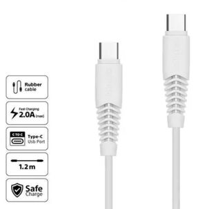 Cable De Carga Rapida Usb C 60w Blanco Dlc8701