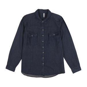 Blusa Denim Regular Manga Larga Mujer Geeps