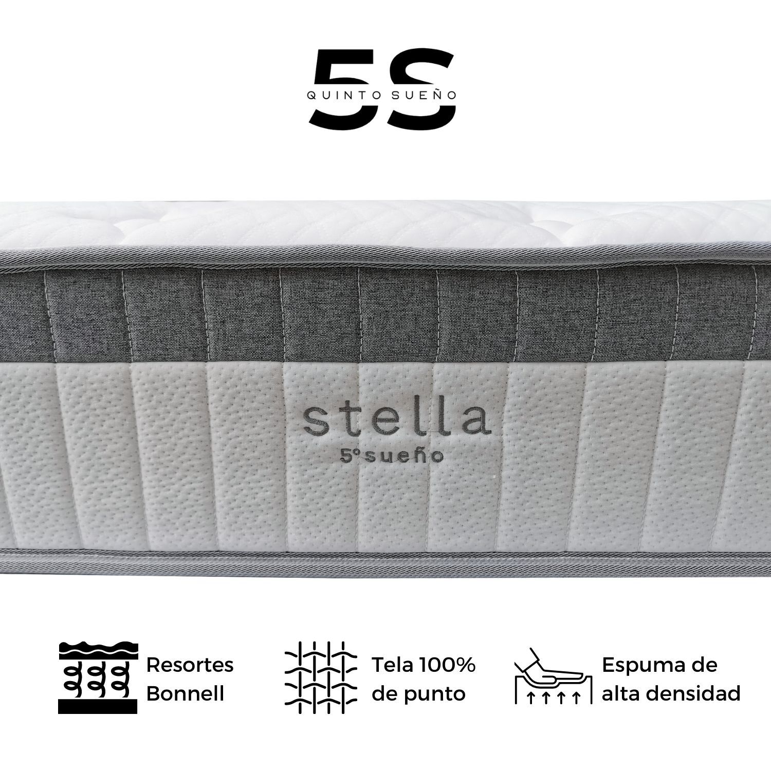 Cama Europea 2 Plazas + Respaldo Tubular Madera Rosada image number 2.0