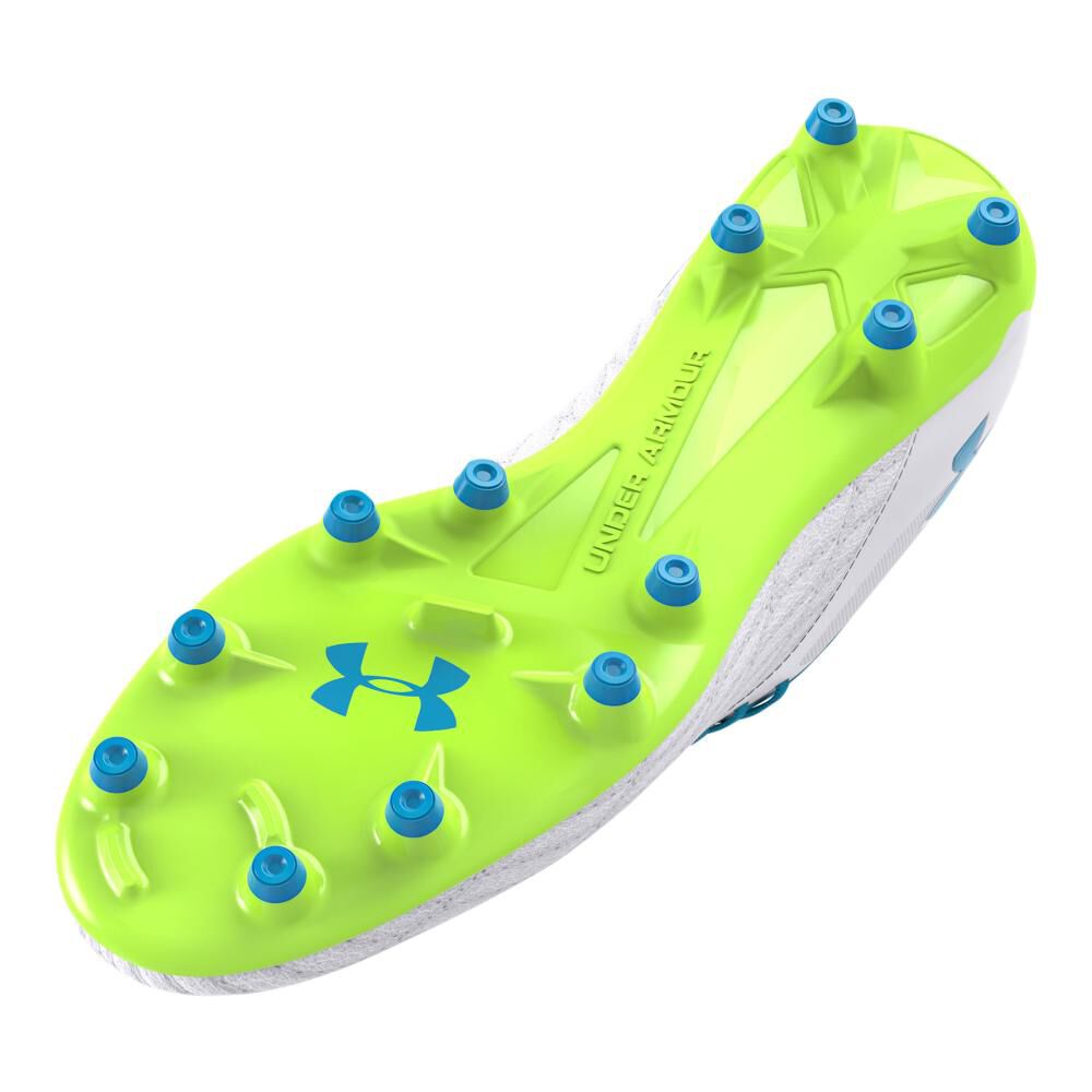Zapato De Fútbol Hombre Under Armour Magnetico Select 3.0 Blanco image number 2.0