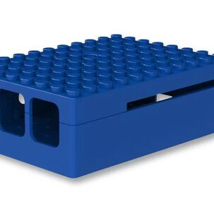 Caja Para Raspberry Pi B+, V2 Y V3 Color Azul
